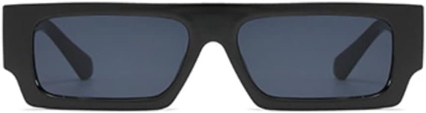 Vintage Rectangle Sunglasses for Men Women Retro Fashion Glasses