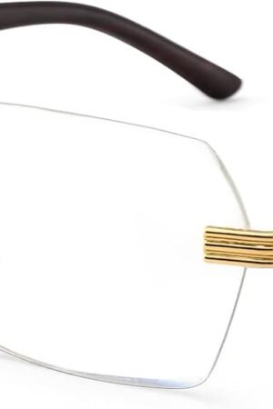 Fashion Rimless Frameless Sunglasses for Women Men  Retro Sun Glasses Square Tinted Glasses