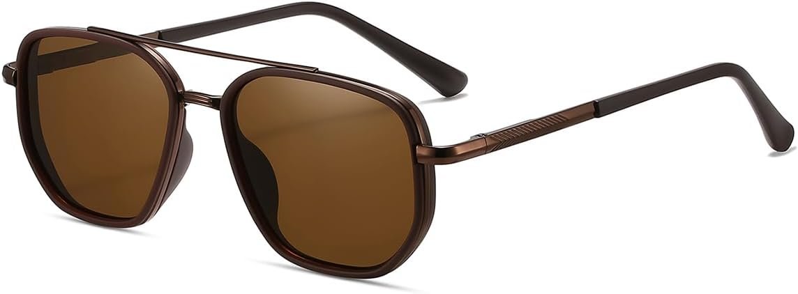 Women's Tangle Free Aviator Sunglasses, Polarized UV400 Protecion