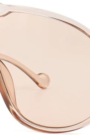 Trendy Oversized Sunglasses for Women Men Fashion Shield Aviator Sun Glasses UV400 Protection Goggles