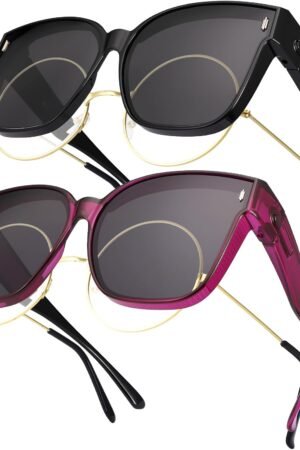 2 Pack Fit Over Polarized Glasses Sunglasses for Women