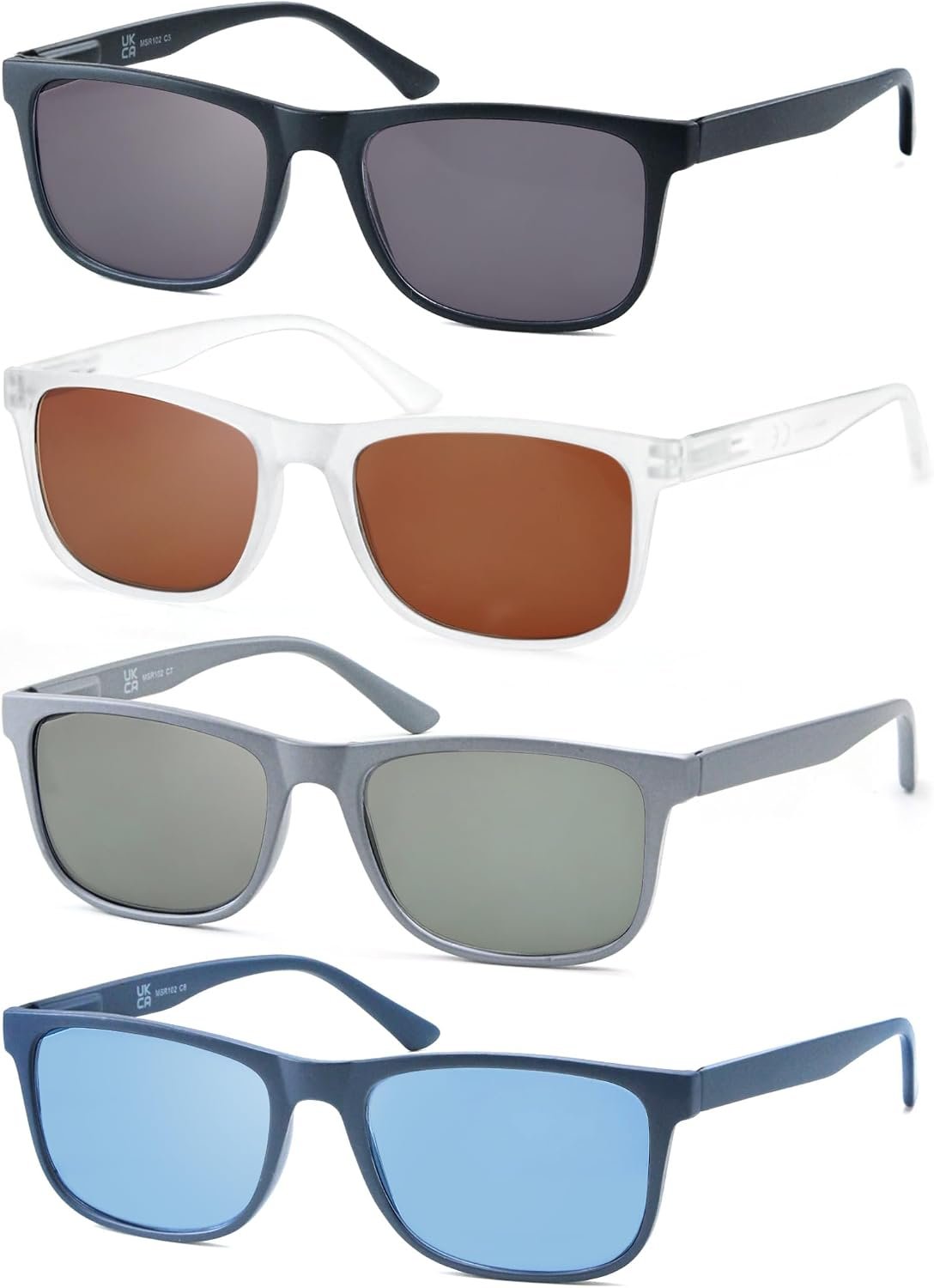 Blue Light Blocking Reading Glasses Men Large Wide Oversized Square Computer Readers Glasses for Big Head/Large Face