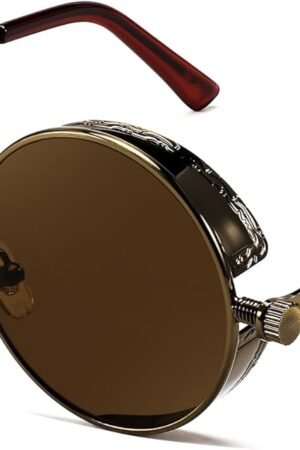 Retro Gothic Steampunk Sunglasses For Men Women