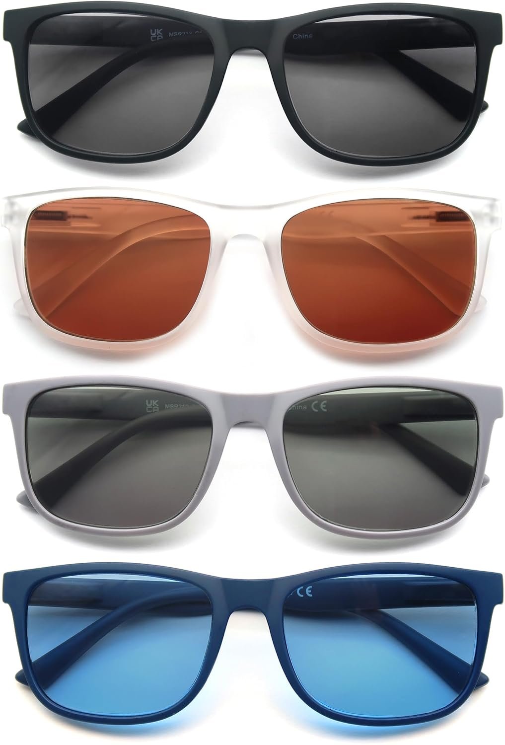 Blue Light Blocking Reading Glasses Men Large Wide Oversized Square Computer Readers Glasses for Big Head/Large Face - Image 2